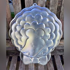 1988 Big Bird Muppets Cake Pan Aluminum Wilton Enterprises Made in Korea